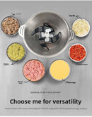 Moedores de carne elétricos triturador de alimentos aço inoxidável multifunci