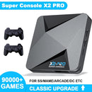 KINHANK Console Retro de Jogos Super Console X2 Pro com 90000 Videogames para PS