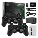 Controlador de jogo 64gb 2.4g com receptor sem fio gamepad 3d rocker home tv min