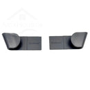 1/2/12 pçs pote tampa titular fixado na parede pendurado titular para pan pote