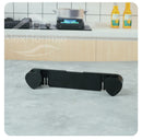 1/2/12 pçs pote tampa titular fixado na parede pendurado titular para pan pote