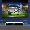 Caixa de Som Bluetooth Potente Com 4 Alto Falantes 30W Soundbar PC Notebook TV