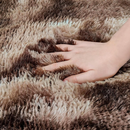 Tapete Sala 1,50 x 1,00 Quarto Peludo Felpudo Cores