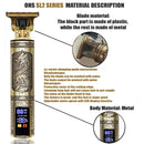 T9 barbeador elétrico sem fio, aparador de cabelo, eletrodomésticos, viagem, b