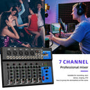 Mixer de som Depusheng de 4/7 canais, console digital portátil profissional de
