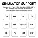 Powkiddy x55 retro portátil consoles de jogos de vídeo sistema linux tv hdmi r