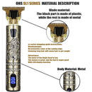 T9 barbeador elétrico sem fio, aparador de cabelo, eletrodomésticos, viagem, b