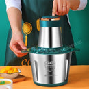 Moedores de carne elétricos triturador de alimentos aço inoxidável multifunci