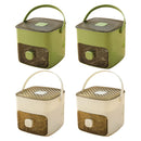 Máquina de fazer gelo portátil com gaveta de armazenamento, máquina de fazer