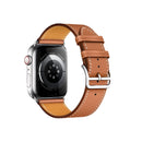 Pulseira para Apple Watch Couro Fecho Fivela Cor:Preto;Caixa:38/40/41/42mm (sér