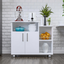 Armário Cozinha Fruteira Multiuso Cozinha com Tampo para Microondas e Galão de Àgua