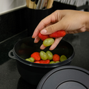 Kit 10 Potes Bowl 1300ml Plástico com Tampa reforçado Cozinha Marmita Micro-ondas, freezer