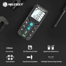 MILESEEY X5 X6 trenas a laser ,medidor de distancia láser ,trena100 metro a las