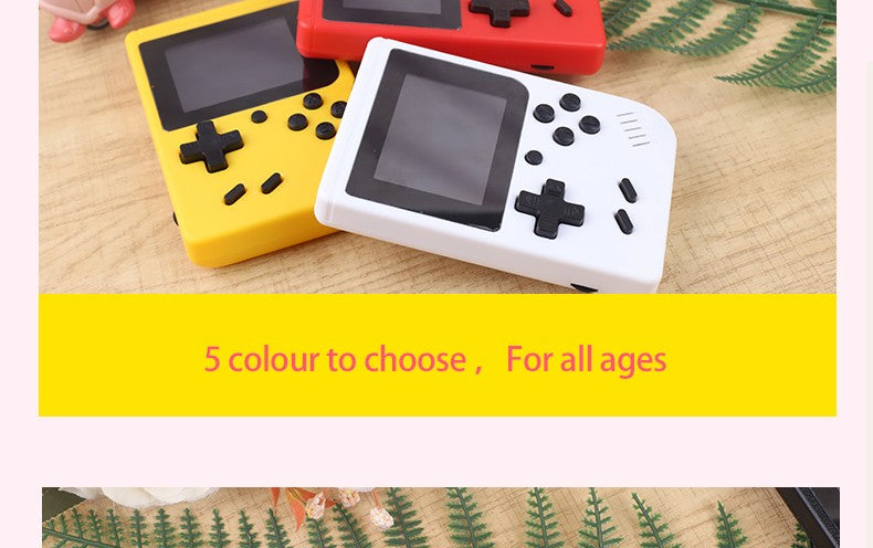 2.4 Polegada tela lcd retro console de videogame embutido 400 em console de jogo