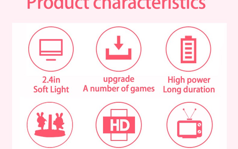 2.4 Polegada tela lcd retro console de videogame embutido 400 em console de jogo