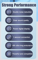 WIFIT Plug and Play 2.4G Chip Microfone de colar com botão de sucção magnéti