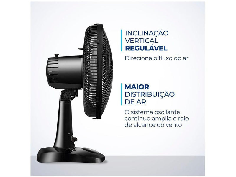 Ventilador Mondial Super Power 30cm 6 Pas 3 Velocidades 60W - 220V