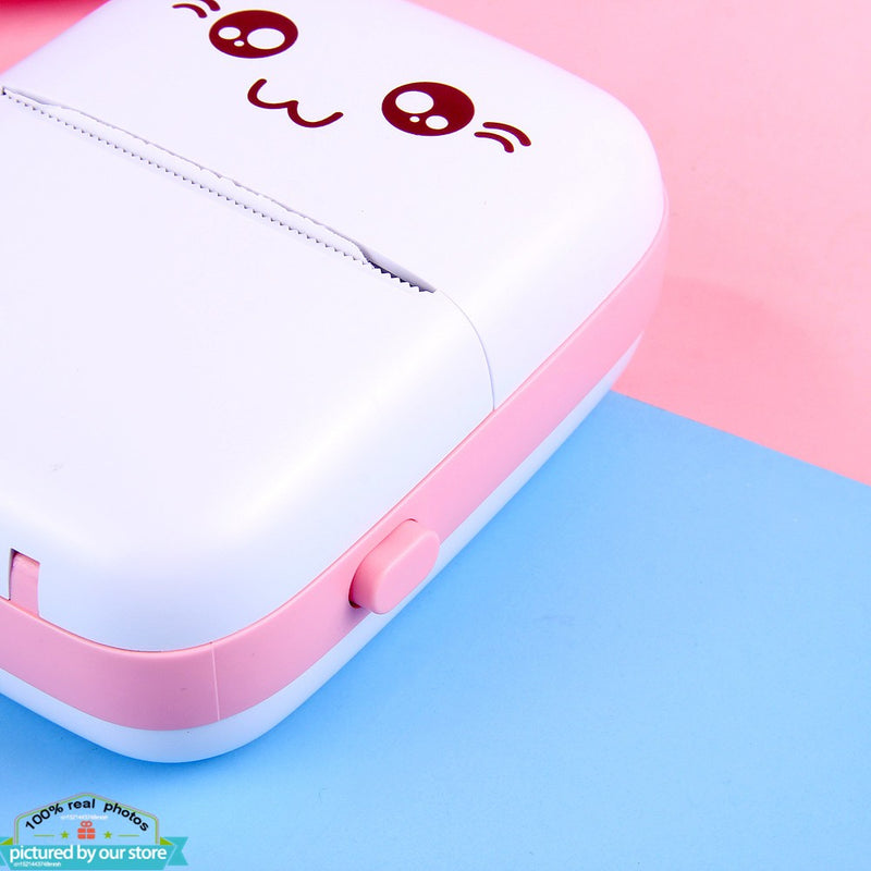 Mini impressora térmica portátil