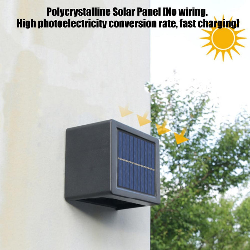 Sensor de movimento solar luz sensor de movimento luzes da cerca para fora à pr