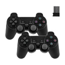Controlador de jogo 64gb 2.4g com receptor sem fio gamepad 3d rocker home tv min