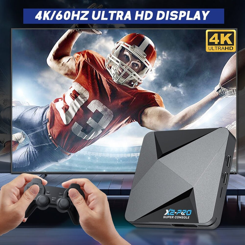 KINHANK Console Retro de Jogos Super Console X2 Pro com 90000 Videogames para PS