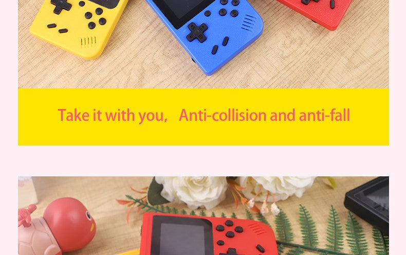 2.4 Polegada tela lcd retro console de videogame embutido 400 em console de jogo