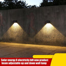 Sensor de movimento solar luz sensor de movimento luzes da cerca para fora à pr