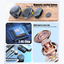 WIFIT Plug and Play 2.4G Chip Microfone de colar com botão de sucção magnéti