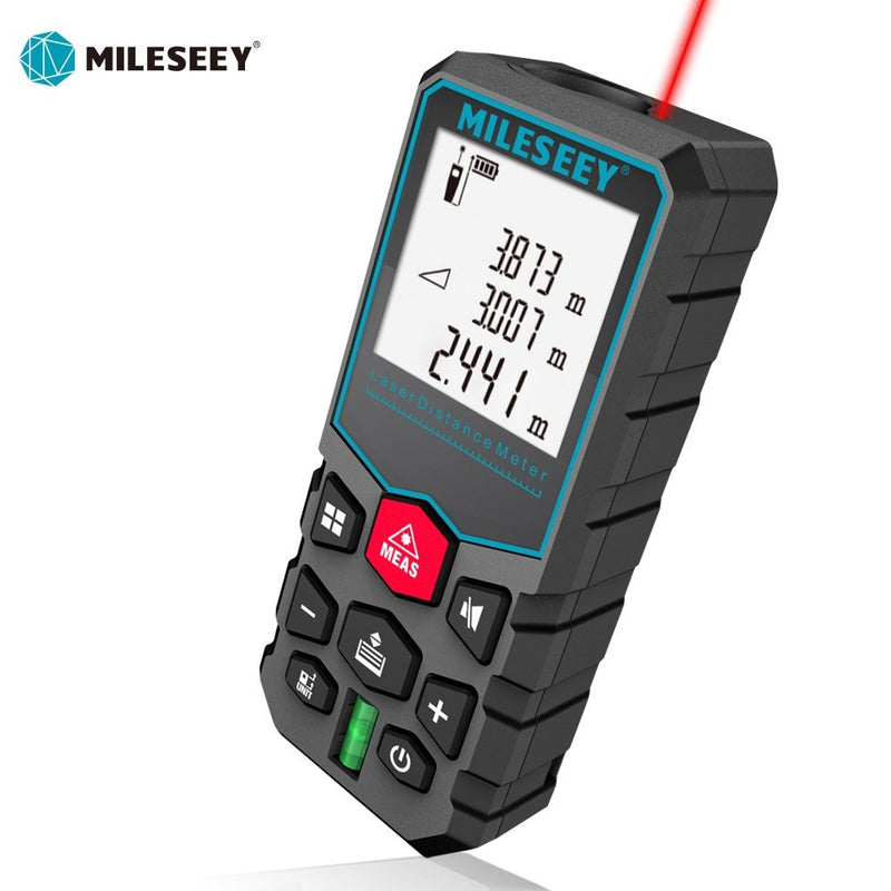 MILESEEY X5 X6 trenas a laser ,medidor de distancia láser ,trena100 metro a las
