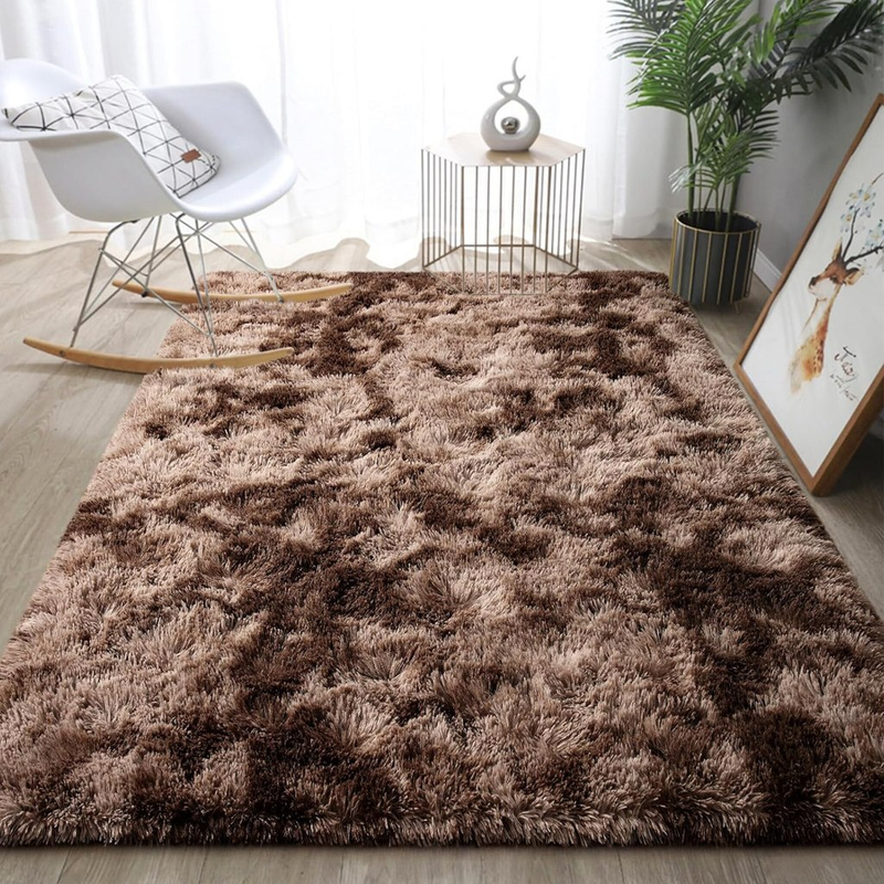 Tapete Sala 1,50 x 1,00 Quarto Peludo Felpudo Cores