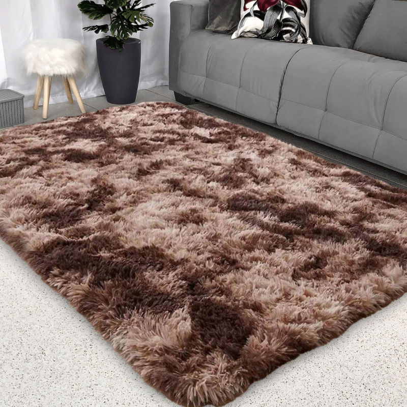 Tapete Sala 1,50 x 1,00 Quarto Peludo Felpudo Cores