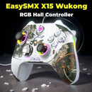 EasySMX X15 Controle de jogo sem fio Bluetooth Gamepad Compatível com PC/NS/TV/