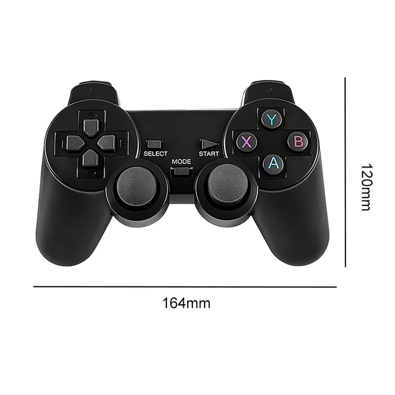 Controlador de jogo 64gb 2.4g com receptor sem fio gamepad 3d rocker home tv min
