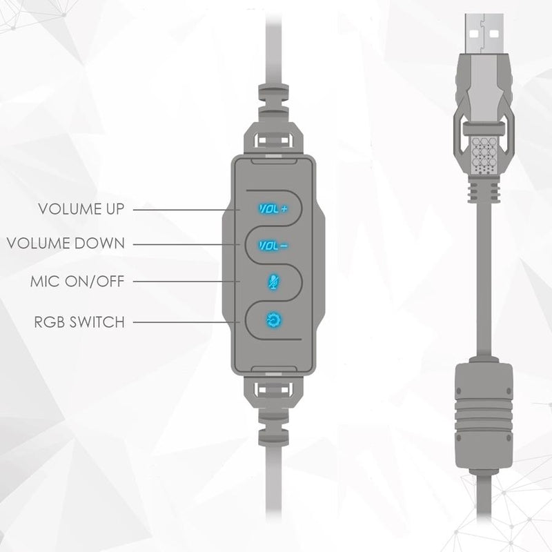 Headset Gamer Captain 7.1 USB Space Edition Fantech HG11