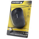 Mouse Sem Fio Fantech Forma Confortável W188 Preto 1200DPI