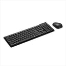 KIT TECLADO E MOUSE SEM FIO MULTILASER TECLAS FLUTUANTES PRETO TC251