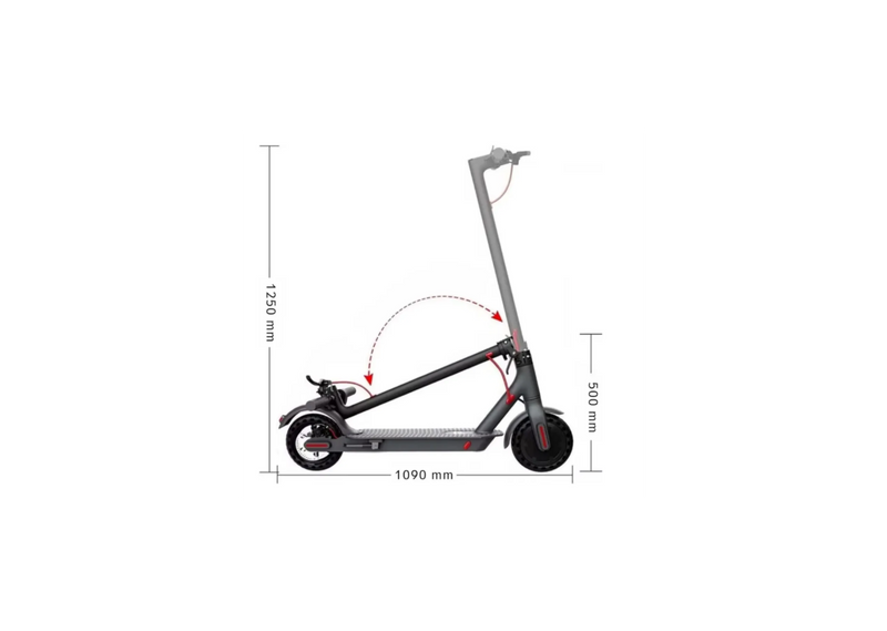 Patinete Elétrico Adulto Dobrável 350W