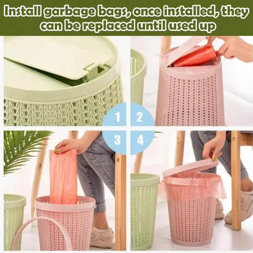 Lata De Lixo De Troca Automática, Lata De Lixo Alta