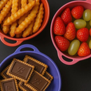 Kit 10 Potes Bowl 1300ml Plástico com Tampa reforçado Cozinha Marmita Micro-ondas, freezer