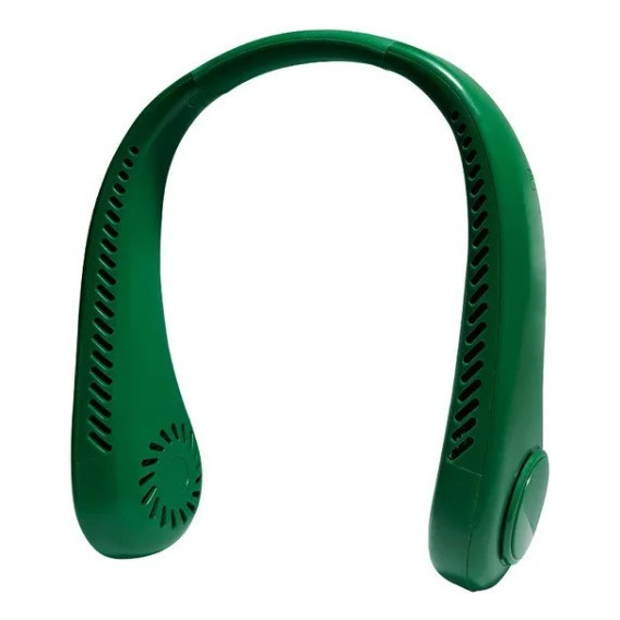 Ventilador Flexível De Pescoço Portátil Usb Recarregável Ideal Para Acampar Viajar Treinar Refrigeração Rápida