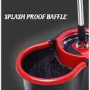 Mop desaguador automático giratório 360° Cabo aço Inox Cesto aço Inox com balde